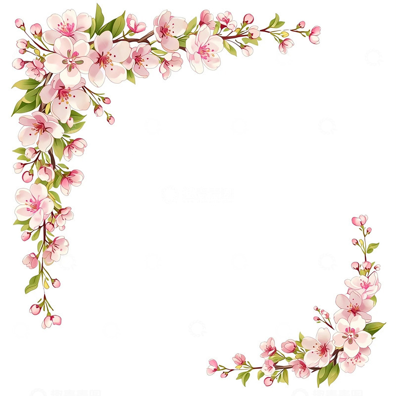 高清大图下载【趣麦麦图】春日芳华角落花影