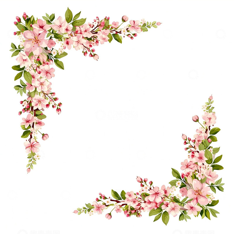 高清大图下载【趣麦麦图】春日花影翩然装饰奇观