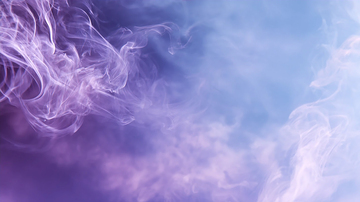 梦幻紫雾缭绕的神秘空间