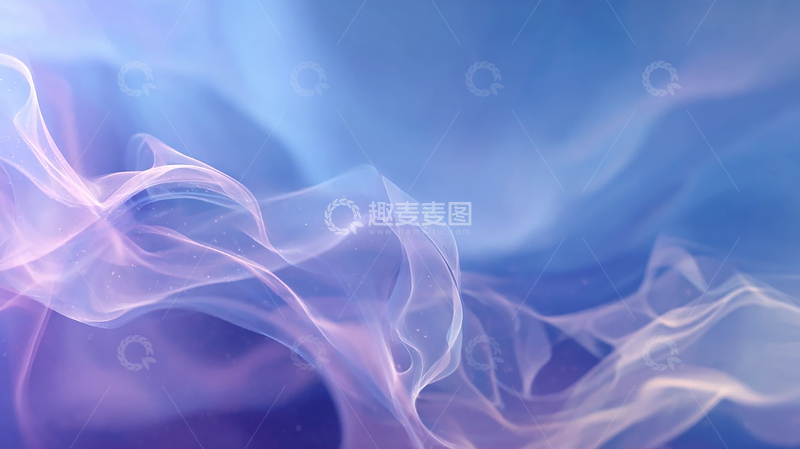 高清大图下载【趣麦麦图】虚拟幻想中的紫色迷雾