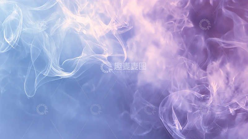 高清大图下载【趣麦麦图】幻彩雾气缭绕的梦境空间