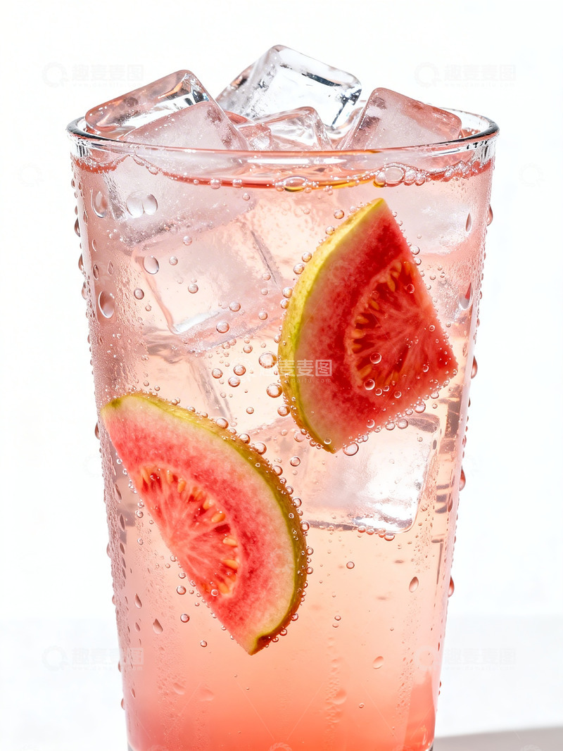 高清大图下载【趣麦麦图】红心芭乐冰汽水2