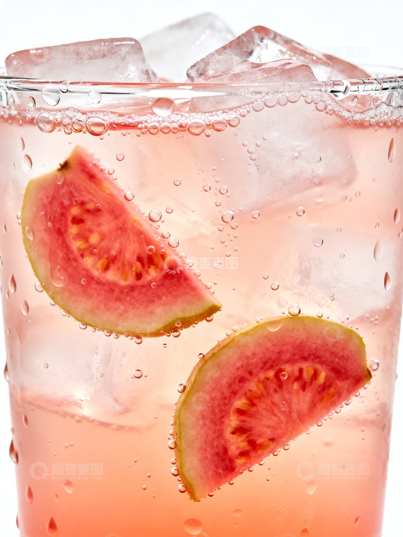 高清大图下载【趣麦麦图】红心芭乐冰汽水1