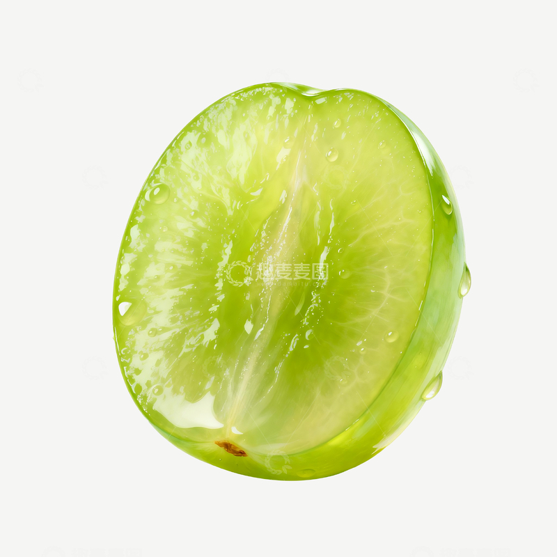 源文件下载【趣麦麦图】青葡萄切面特写摄影1