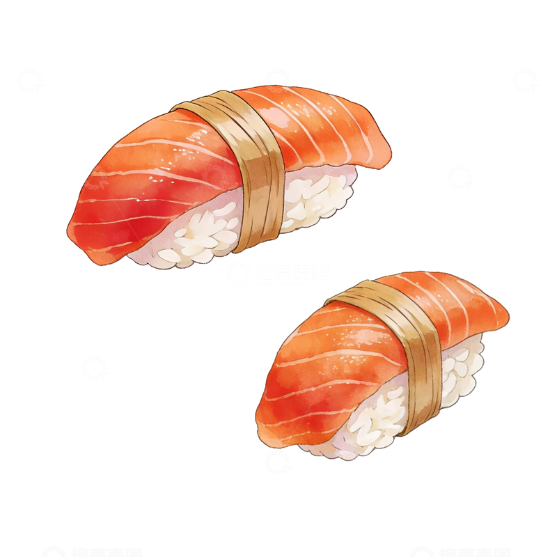 源文件下载【趣麦麦图】三文鱼小卷4