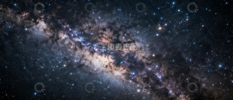 高清大图下载【趣麦麦图】银河星空宇宙天文摄影图片