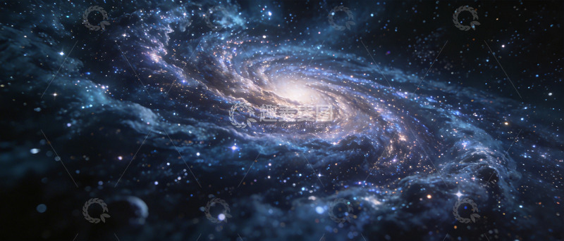高清大图下载【趣麦麦图】银河星系宇宙星空图片