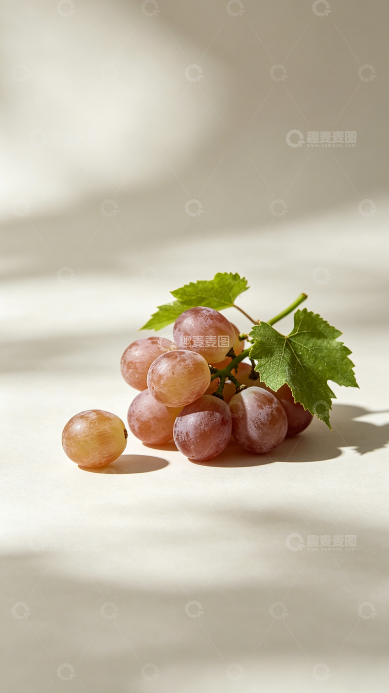 高清大图下载【趣麦麦图】清爽葡萄特写摄影