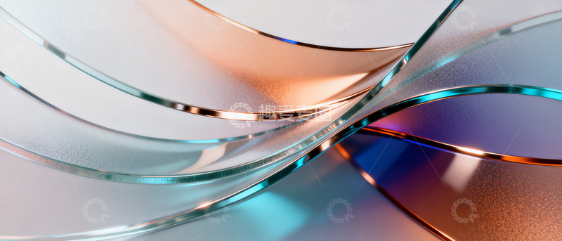 高清大图下载【趣麦麦图】玻璃光盘科技感摄影图