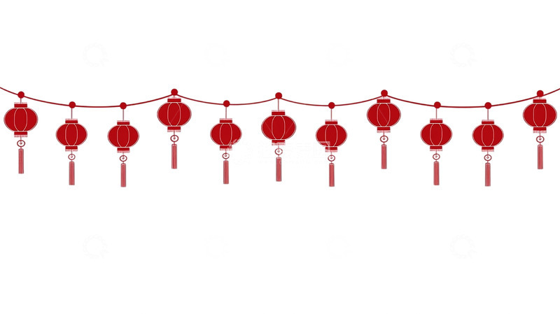 高清大图下载【趣麦麦图】灯笼流苏的华丽诗篇