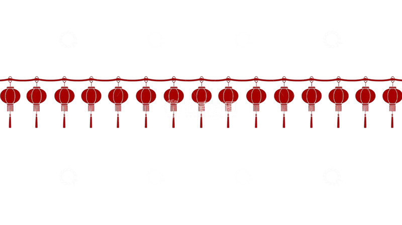 高清大图下载【趣麦麦图】灯笼流苏织成的夜色梦境