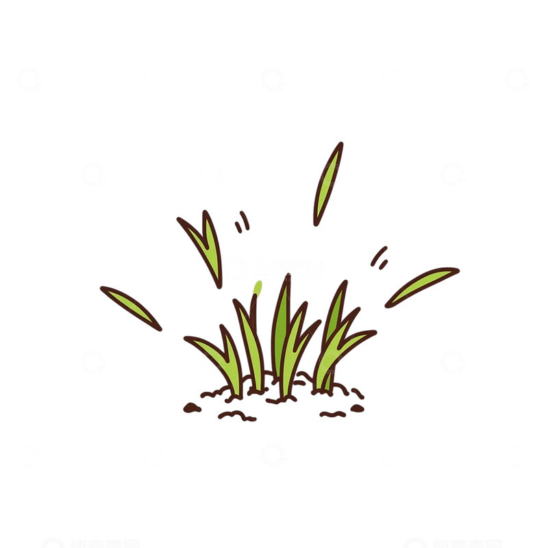 高清大图下载【趣麦麦图】春意盎然的嫩芽初绽