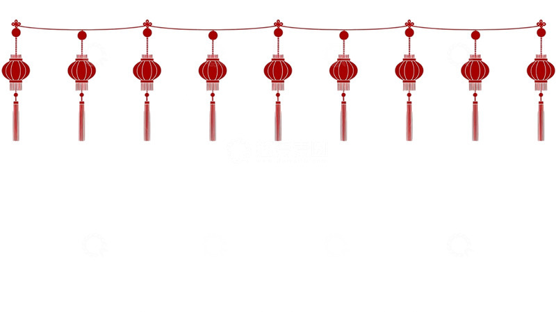 高清大图下载【趣麦麦图】灯笼流苏的华丽舞台