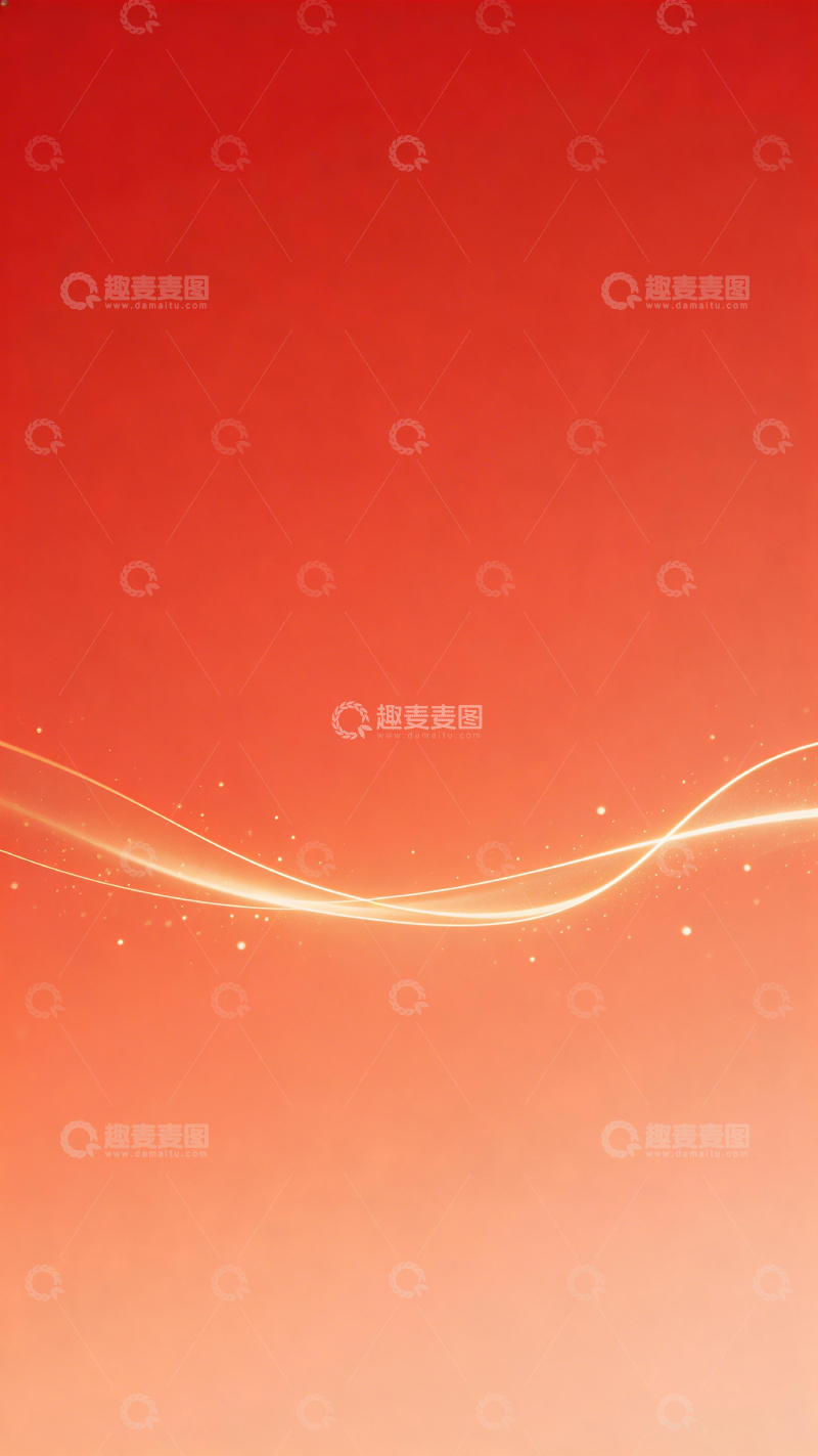 高清大图下载【趣麦麦图】红橙渐变光影背景图