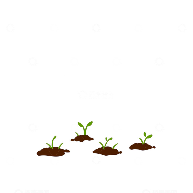 高清大图下载【趣麦麦图】春意盎然的嫩芽萌动