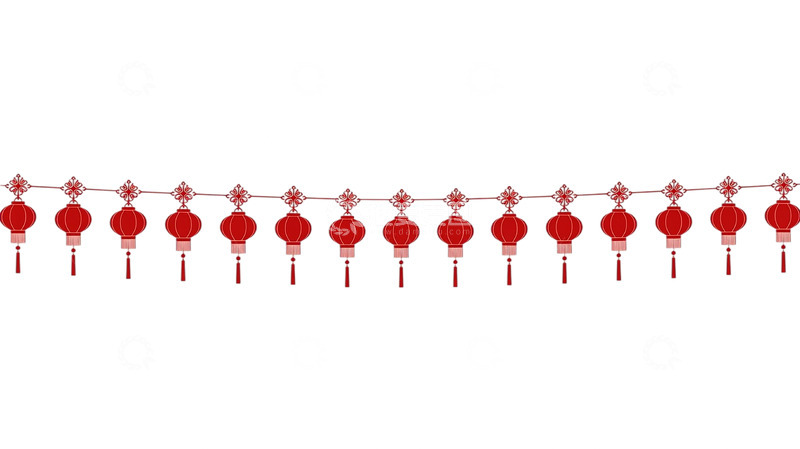 高清大图下载【趣麦麦图】灯笼流苏交织的夜色奇观