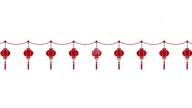 高清大图下载【趣麦麦图】流苏灯笼的梦幻飘扬