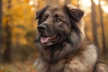 一条可爱的大狗狗