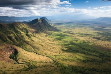 平原山地自然美景