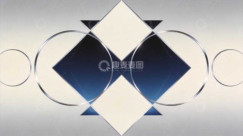 高清大图下载【趣麦麦图】对称图形设计素材