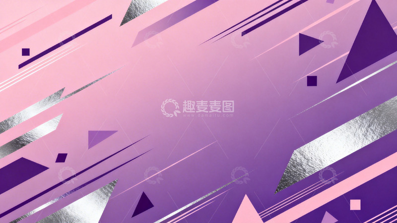 高清大图下载【趣麦麦图】抽象几何艺术背景设计素材