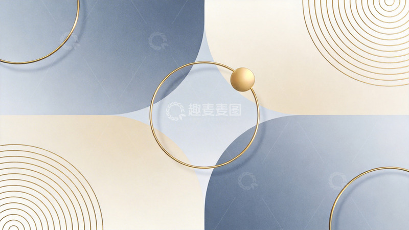 高清大图下载【趣麦麦图】简约几何图形设计背景