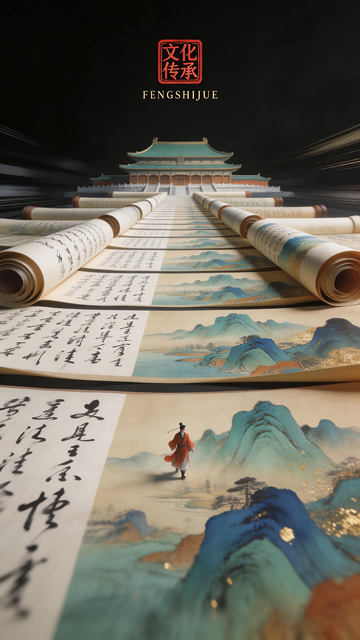 文化传承古韵书画艺术