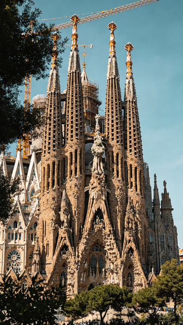 哥特式教堂建筑细节