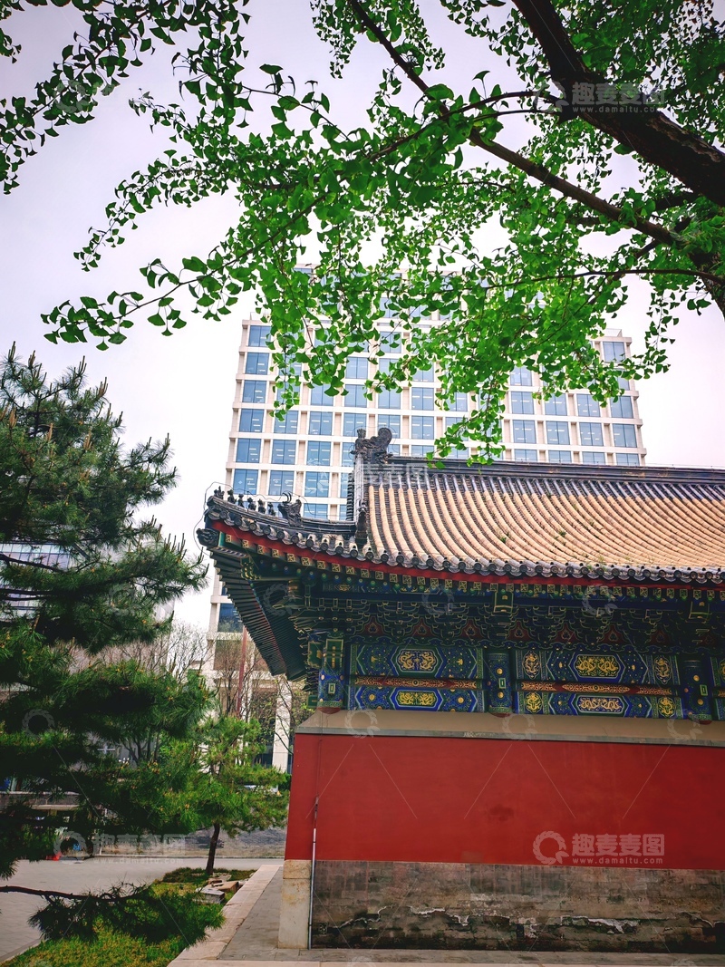 高清大图下载【趣麦麦图】古今交融中式建筑风景