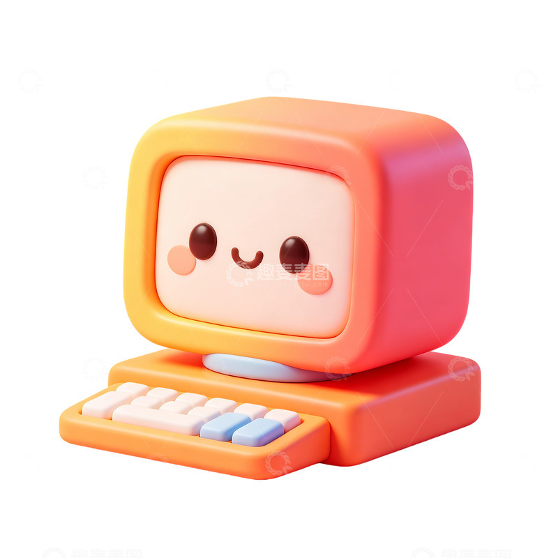 高清大图下载【趣麦麦图】卡通可爱玩具计算器设计素材