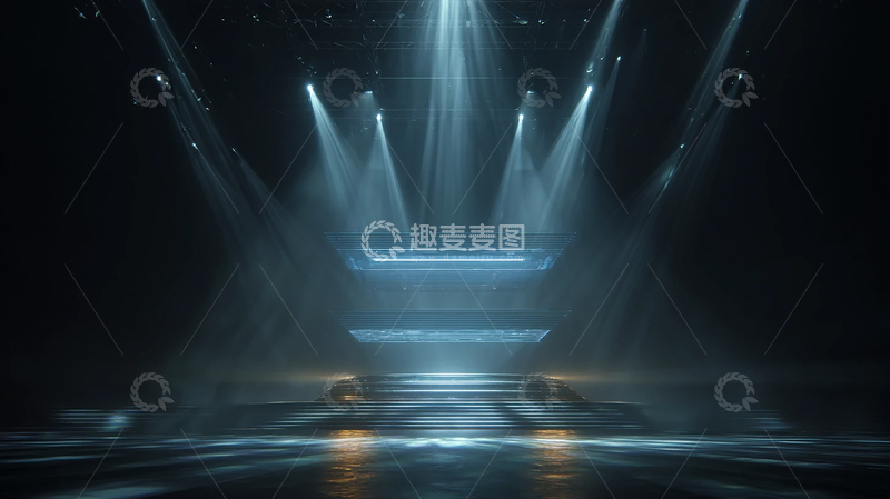 高清大图下载【趣麦麦图】-光影交织的神秘舞台