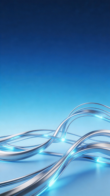 科技风流体线条抽象背景