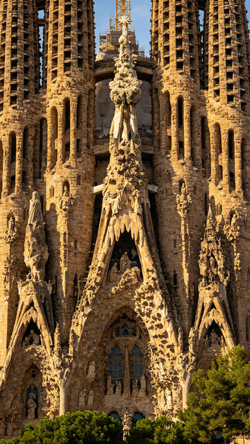 哥特式教堂建筑细节