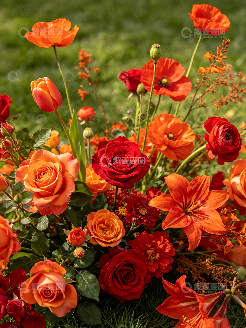 高清大图下载【趣麦麦图】绚丽花卉盛宴写真