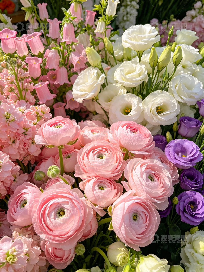 高清大图下载【趣麦麦图】缤纷花卉盛宴鲜花盛开美景