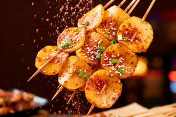 烧烤炸串，网红小串2