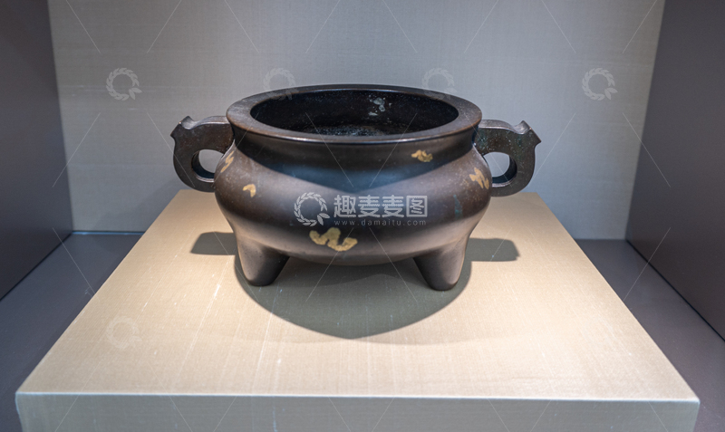 高清大图下载【趣麦麦图】苏州博物馆西馆馆藏古代陶艺香炉