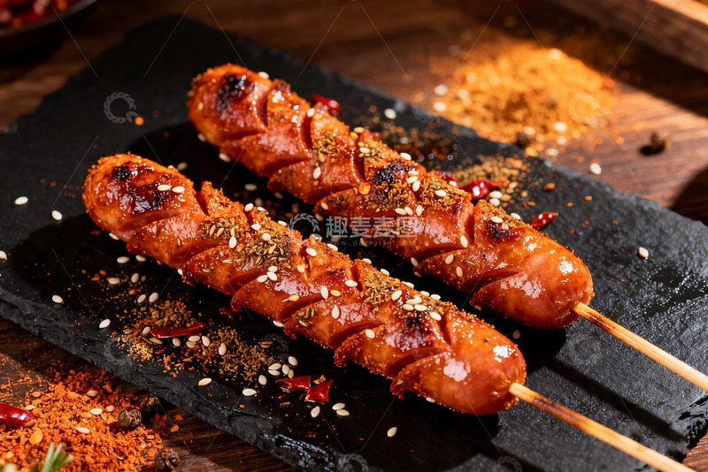 高清大图下载【趣麦麦图】烧烤炸串，网红小串，市井美食4
