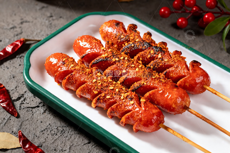 高清大图下载【趣麦麦图】烧烤炸串，网红小串，市井美食3