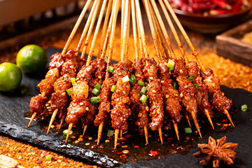 夜市炸串烧烤小吃2