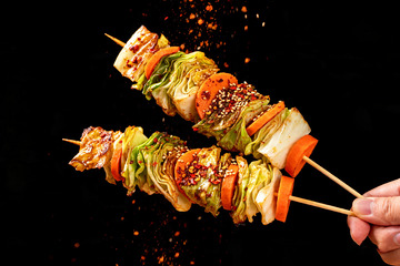 夜市炸串烧烤小吃3