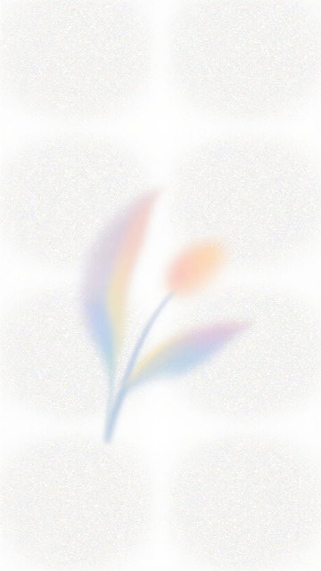 彩虹叶梦幻背景图