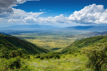 广阔的大峡谷草原