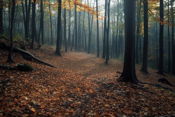 森林深林自然美景