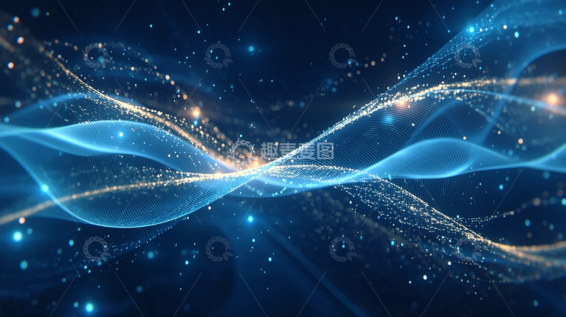 高清大图下载【趣麦麦图】星际光影的奇幻舞蹈