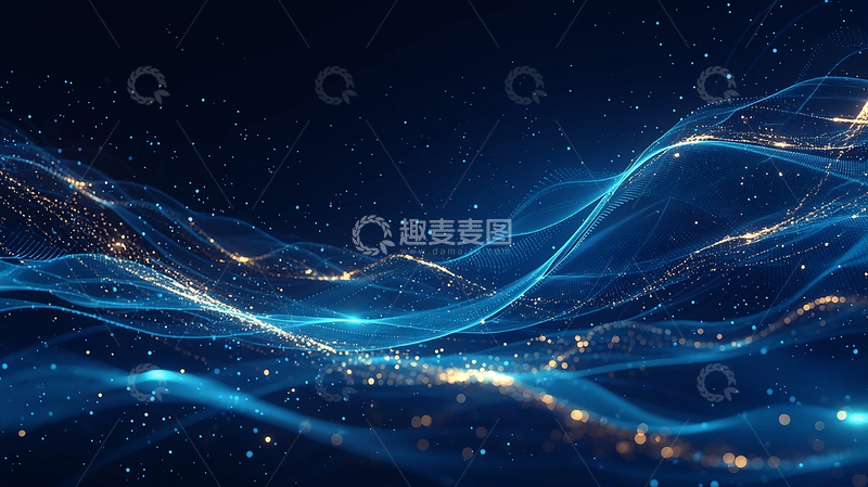 高清大图下载【趣麦麦图】星际流光的奇幻舞蹈