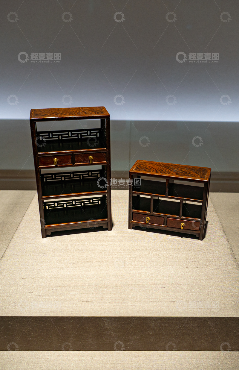 高清大图下载【趣麦麦图】苏州博物馆馆藏古典迷你家具模型展示