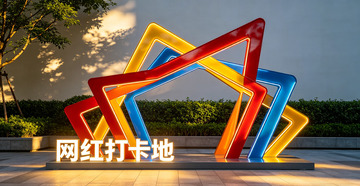 现代艺术雕塑城市地标景观