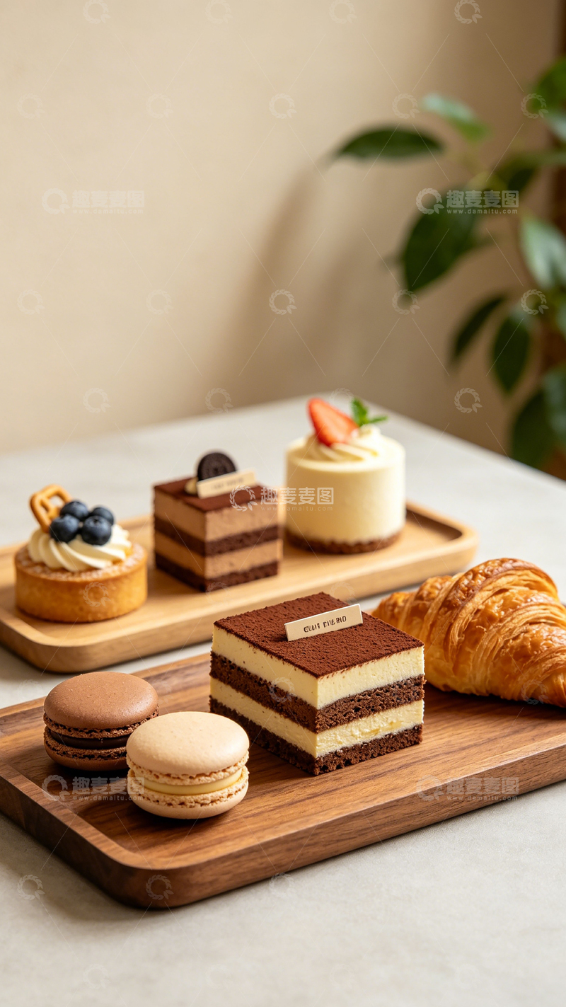 高清大图下载【趣麦麦图】-小蛋糕甜点美食摄影图片