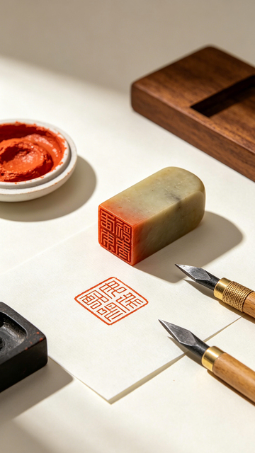 传统印章篆刻艺术展示